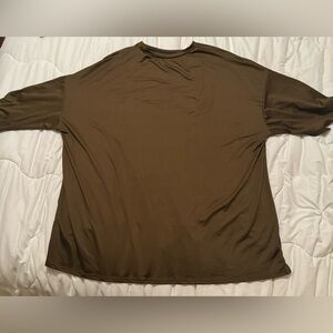 Women brown shirt!